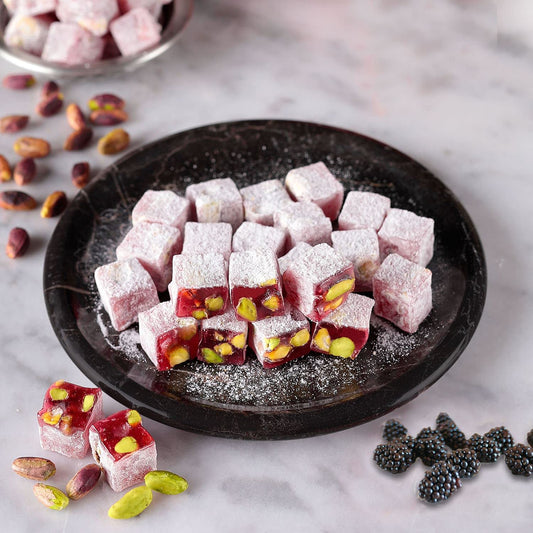 TURKISH DELIGHT | Blackberry With Pistachio | 100% Veg
