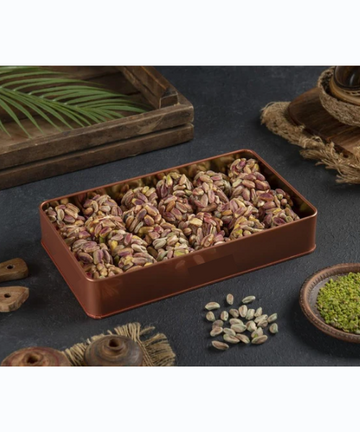 Pistachio Covered Turkish Delight