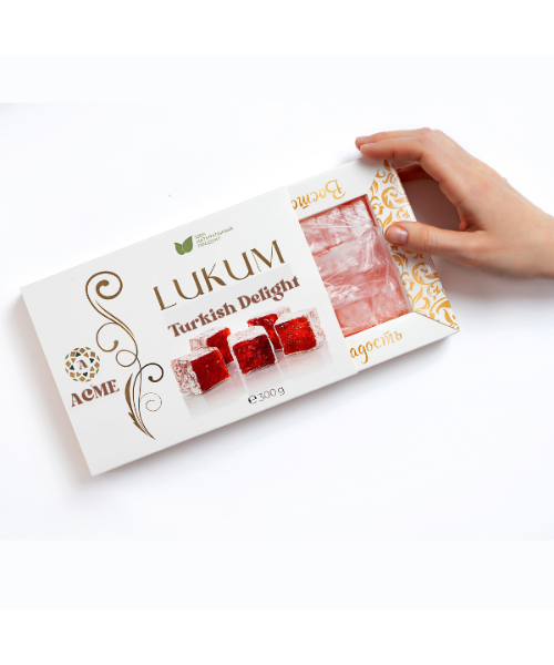 Rose Turkish Delight TD7821 - 300g