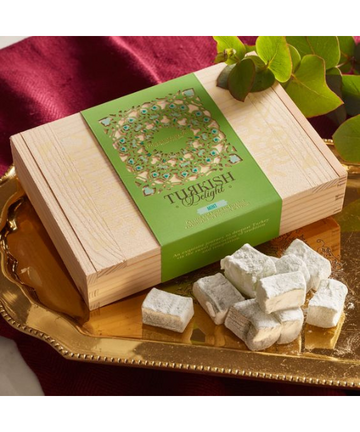 Acme's Mint Turkish Delight 247g - Wooden Box