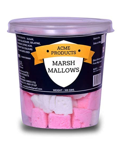 Vanilla & Strawberry Marshmallows