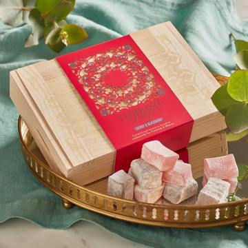 Acme's Rose & Bluberry with pistachios Turkish Delight